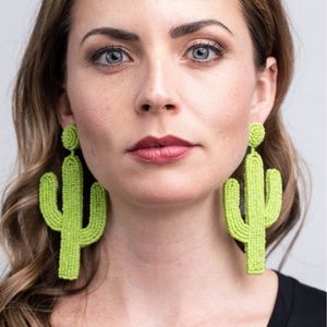 Kenneth Jay Lane Cactus Earrings